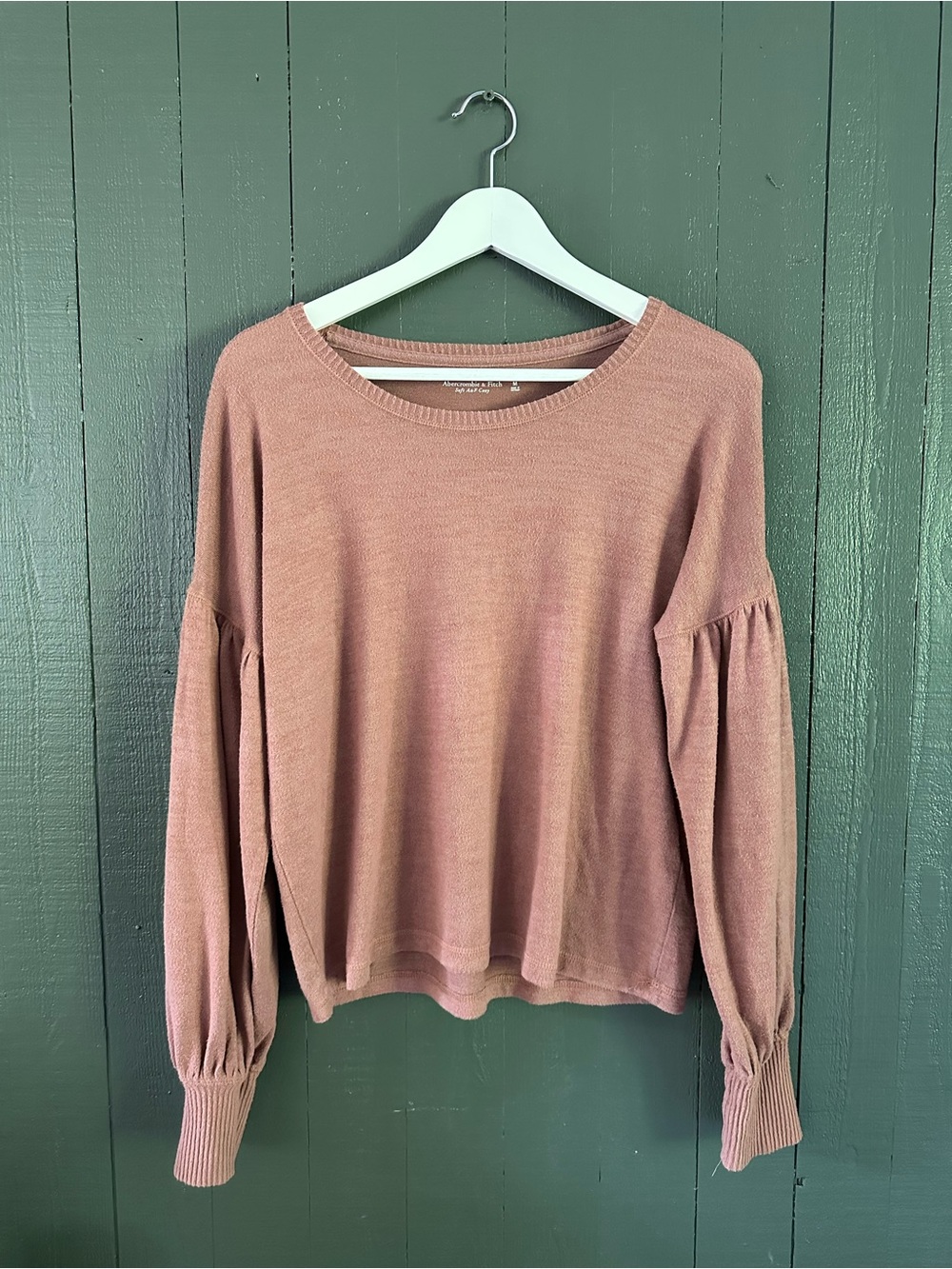 Abercrombie & Fitch Balloon Sleeve Sweater
